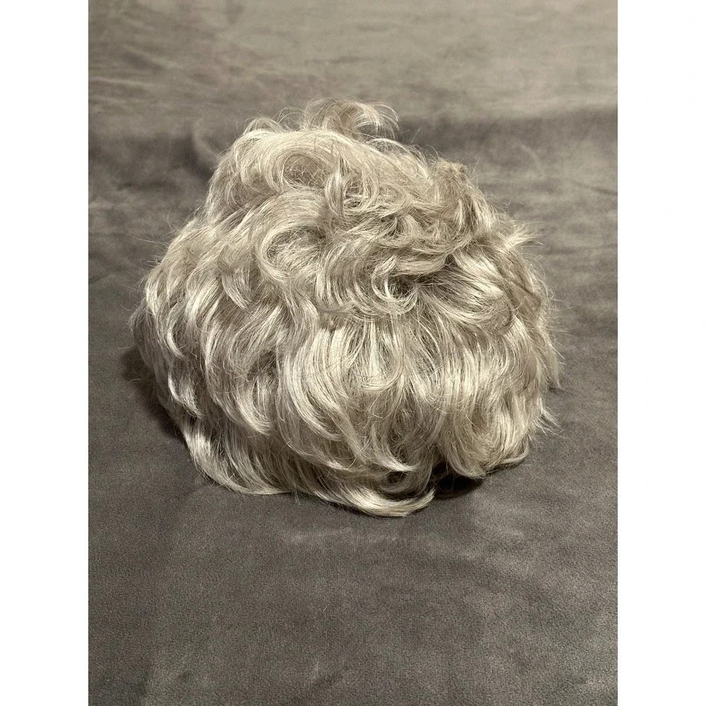 The Wig Company Tally Silver Grey Synthetic Wig Salt and Pepper